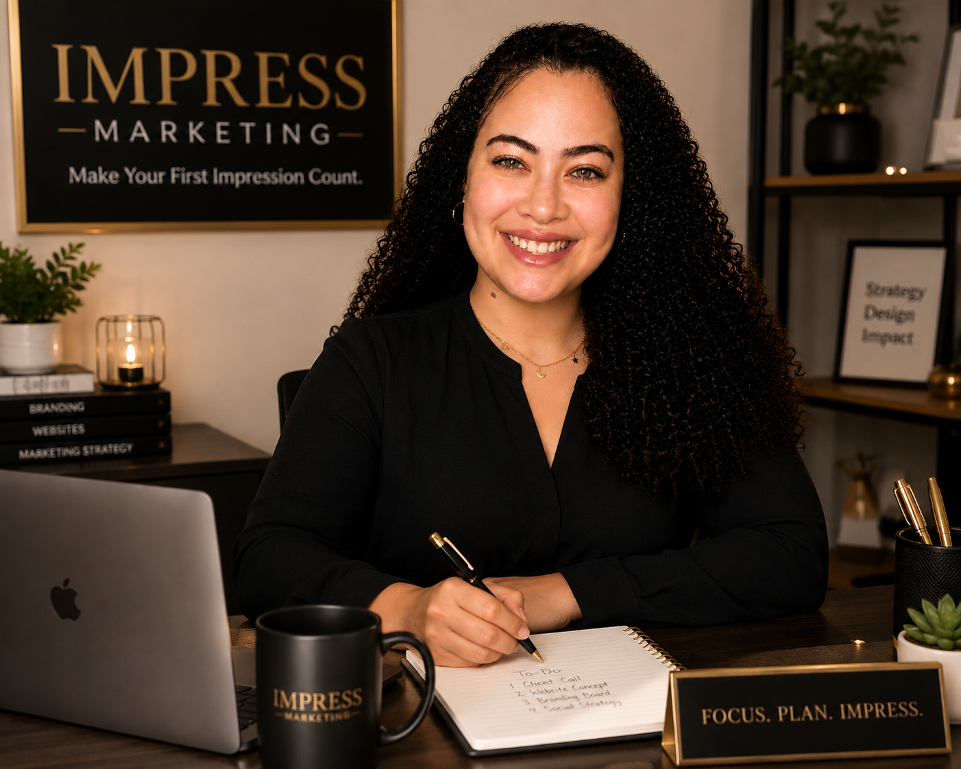 Karyna, founder of IMPRESS